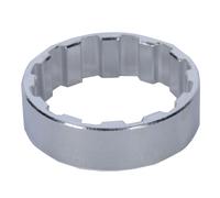 Oxford Bicycle AHEAD Stem Spacer 1 1/8" x 5mm Alloy Silver