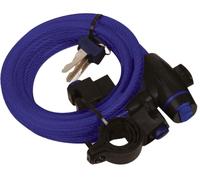Oxford Bicycle Bike Cycle Coil Spiral Cable Lock 12mm x 1.8m 5 Colours Available