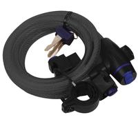 Oxford Bicycle Bike Cycle Coil Spiral Cable Lock 12mm x 1.8m 5 Colours Available