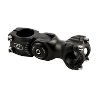 Oxford Bicycle Cycle Bike Adjustable Stem Black - 1 1/8 X 110 X 31.8 MM