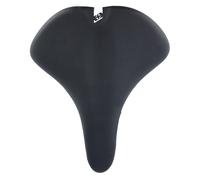 Oxford Bicycle Cycle Bike Comfort Lite Unisex Saddle Black - 250 MM X 220 MM