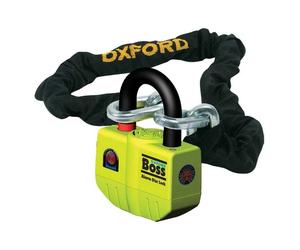 Oxford Big Boss Alarm 12mm 1.5m Chain Lock