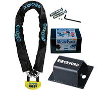 Oxford BIGBOSS 12MM CHAINLOCK - 1.5MTR + LK397 Brute Force Motorcycle Motorbike Ground Anchor