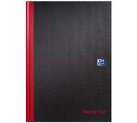 Oxford Black n Red Book Gebundes 400047607 A4 Squared Hardcover with Ribbon Mark