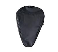 Oxford Black Padel Paddle Bag Cover with Adjustable Strap, Soft Face Unisex Tennis Shoulder Bags Racket Cover