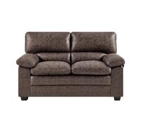 Oxford Bonded Leather Sofa - 2 Seater Bravich LTD Dark Brown Armchair