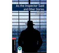 Oxford Bookworms Library: Level 3:: As the Inspector Said and Other Stories Audio Pack