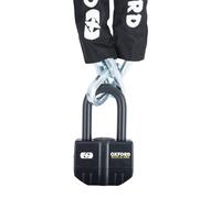 Oxford Boss Alarm 16mm Black + 12mm x 2.0m Chain