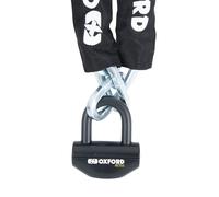 Oxford Boss 12 Mm X 1.5m Chain Lock Black