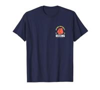 Oxford Boxing Blues Logo Dark T-Shirt