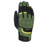 Oxford Brisbane Air Light Weight Motorcycle Textile Gloves - Black Green