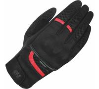Oxford Brisbane Air Mens Short Vented Black Summer Motorbike Motorcycle Gloves