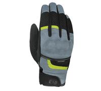 Oxford Brisbane Air Short Motorcycle Motorbike Textile Gloves Charcoal & Black