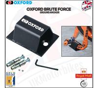 Oxford Products Oxford Brute Force Ground Anchor (LK397), Black, One Size