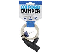 Oxford Bumper Motorcycle Motorbike Cable Lock Clear - 600mm x 6mm