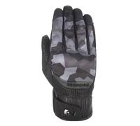 Oxford Byron Men's Motorcycle Glove, Grey Camo, L