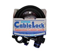 Oxford Bicycle Bike Cycle Coil Spiral Cable Lock 12mm x 1.8m 5 Colours Available