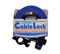 Oxford Cable Bike Lock, 12mm x 1.8m - Blue