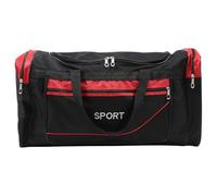 Oxford Capacity Cloth Luggage Travel Bag Large Red Handheld | Portable Versatile Organiser, Suitable for Shoes and Cosmetic Pouch Storage