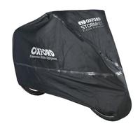 Oxford Stormex Single E-bike Cover, Premium Weatherproof Bike Cover With Durable Outer & Reflective Panels - Black