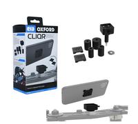 Oxford CLIQR Motorbike Headstock Mount Phone Holder Sat Nav GPS Motorcycle
