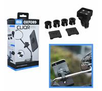 Oxford CLIQR Motorcycle Device Phone Mirror Mount Fits Enfield Continental GT