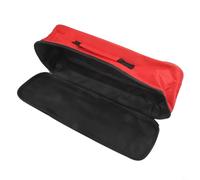 Oxford Cloth 18-Inch Tool Bag for Professional Electricians with Ample Space for Impact Drivers Drill Bits Screwdrivers Wrenches and Charging Units (red)
