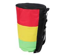 Oxford Cloth Backpack Waterproof with Straps African Drum Bag | Hands Free Transport, Black Finish, Simple Style, Handle Carry, for Street Drumming and Accessories