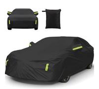 Oxford Cloth Car Cover for BUICK Park Avenue 3. Generation, All Weather Car Body Covers Automobiles Full Garage Cover UV Protection Cover,A/Black
