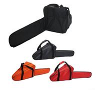 Oxford Cloth Chainsaw Bag for Chainsaws with Guide Bars up to 16 inches Offers Lightweight Design with Reinforced Stitching and Zipper Closure (20in black)