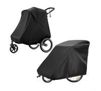Oxford cloth cycling trailer cover built to resist rain and dust while offering protection for trailers exposed to various weather elements (410D)