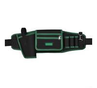 Oxford Cloth Electrician Tool Waist Bag Scratch Resistant, Design for Organizing Drills and Hand Tools (E)