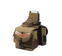 Oxford Cloth Equestrian Equipment Bag Saddle Bag, with Large Waterproof Capacity for Riding Training and Cosmetics