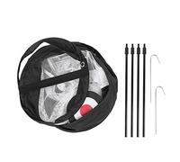 Oxford Cloth Folding Golf Practice Net, Portable Chipping Training Net, Instant Pop Up Collapsible Hitting Net with Carry Bag for Indoor Outdoor Use by Beginners and