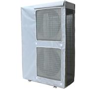 Oxford cloth heat pump cover, air conditioner cover with breathable mesh, waterproof, suitable for mini split air conditioners,A01,98x38x138cm/39x15x54in