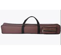 Oxford Cloth Multi-Flute Carry Case with Shoulder Strap,Holds 7 Flutes,for Marching Band & Orchestra Accessories 73x 14 x 7cm(Brown)