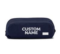 Oxford Cloth Pencil Case, Large Capacity Pencil Case Unisex，Navy