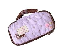 Oxford Cloth Pencil Case with Top Handle Large Capacity Storage Bag for Students Zippered School Home Case