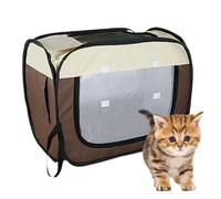 Oxford Cloth Pet Dryer Room, Breathable Cat House, Portable Car Pet Box, Keeps Pets Comfortable and Tidy After Bath, Anti-Hair Flying Cat Cage, 20.08 x 12.99 x 16.54 inches