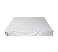 Oxford Cloth Pool Cover Thermal Insulated Spa HotTub Protector Weather Resistant Cover With Door 244x244x30cm (244 * 244 * 30 cm)