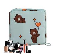 Oxford Cloth Storage Pouch, Sanitary Napkin Bag - Multi-Functional Zipper Organizer, Durable And Lightweight, Perfect For Sanitary Pads, Nursing Pads, Travel, Hotels, School, Business Trip