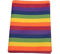 Oxford Cloth Teamwork Fun Playing Run Mat, Group Activity Game Mat for Kids Adults, Rollable Balance Obstacle Course Mat with Colorful Design for Picnic Day (Rainbow color 6m)