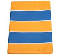 Oxford Cloth Teamwork Playing Run Mat, Fun Group Activity Game Mat for Kids and Adults, Roll - Up Obstacle Course Mat for Picnics Outdoor Play with 6m Length (Blue yellow 6m)