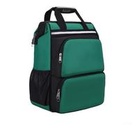 Oxford Cloth Tool Backpack for Electrician Repair - Large Capacity Waist Workshop Organizer with for Durable 1680D Scratch-Resistant Fabric, Comfortable Mesh Back(Large)