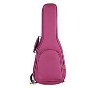 Oxford Cloth Ukulele Case with Backpack Straps | Your Ukulele from Impacts and Scratches | and Portable | for Musicians and Travelers - Red A