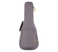 Oxford Cloth Ukulele Case with Backpack Straps | Your Ukulele from Impacts and Scratches | and Portable | for Musicians and Travelers - Light Grey A