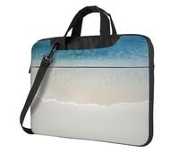 Oxford cloth ultra-thin laptop bag for work or business trips | Oxford Cloth Ultra-Thinbeach Clear Sea Sand Printed Laptop Bag For Work Or Business Trips