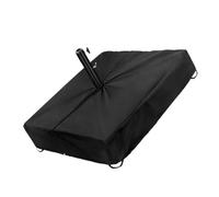 Oxford Cloth Umbrella Stand Base Cover for Top, 64X64X18CM | Oxford Cloth, Wraparound Square Profile, Side Zipper Access Without Taking Apart the Umbrella Base Setup