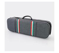 Oxford Cloth Violin Case Violin Case Shoulder-held Lightweight Violin Backpack Pressure-resistant Ultra-light 4/4(Gray)