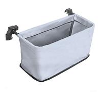 Oxford Cloth Wagon Trolley Rear Basket Black(gray)
